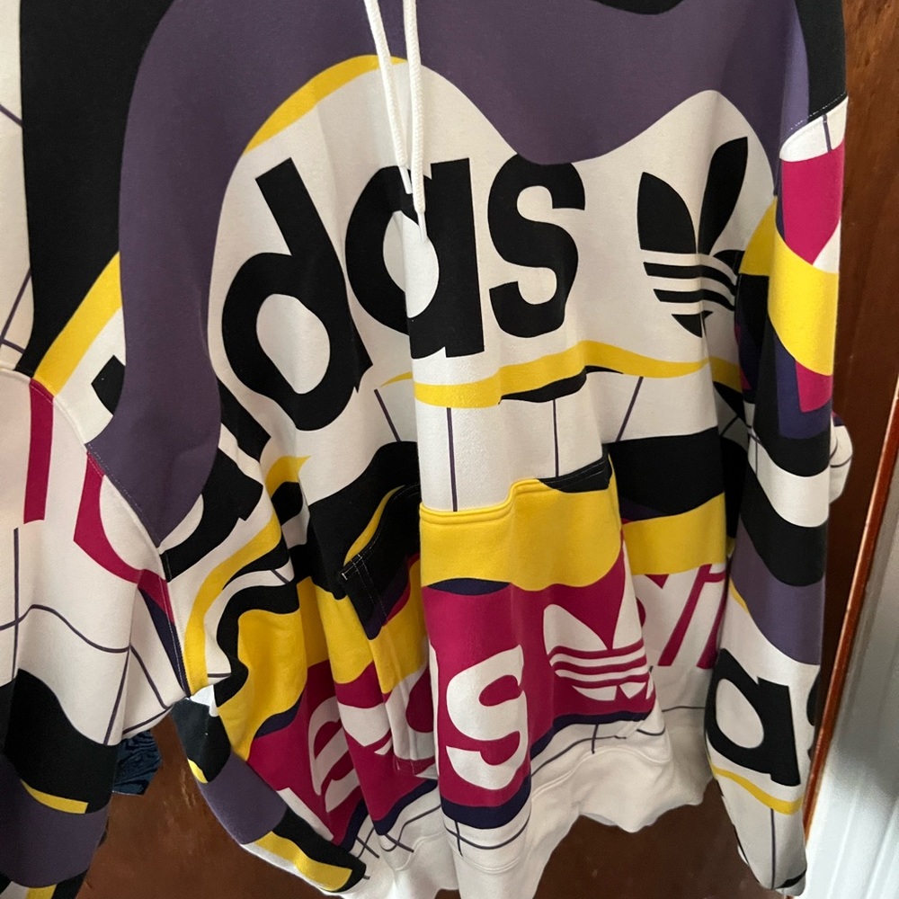 Multi Color Adidas Hoodie
